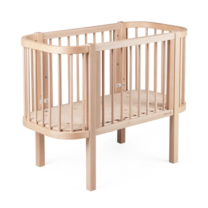 Sebra - Beistellbett, Wooden Edition