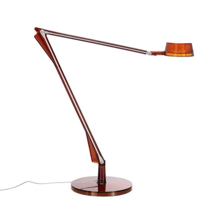 Kartell - Aledin Schreibtischleuchte Dec LED, bernstein