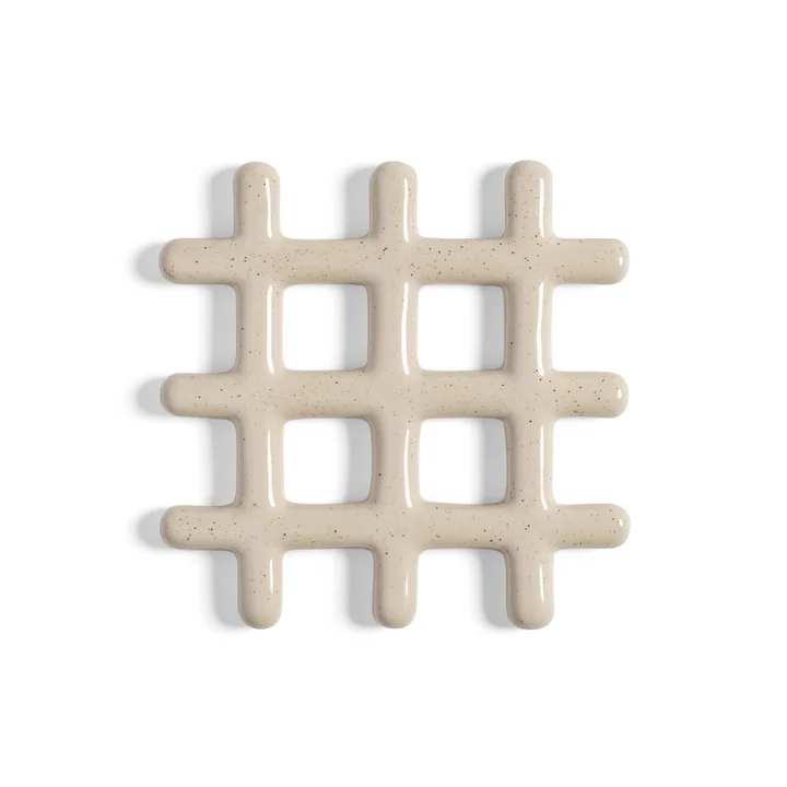 &klevering - Trivet Untersetzer, beige