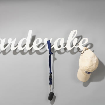 Klein & More - "Garderobe" Wandgarderobe in cremeweiß