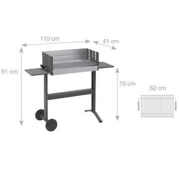 Dancook - Abmessungen 5300 Boxgrill