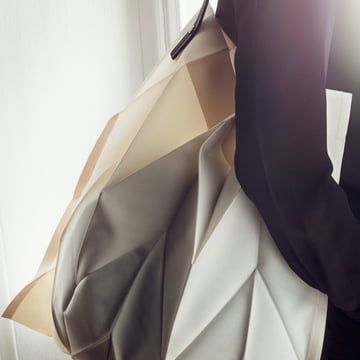 Iittala X Issey Miyake - Bag 54 x 52 cm, elfenbein