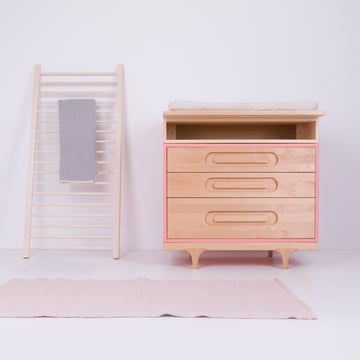 Kommode Caravan Dresser mit Wickelaufsatz Changing Trunk