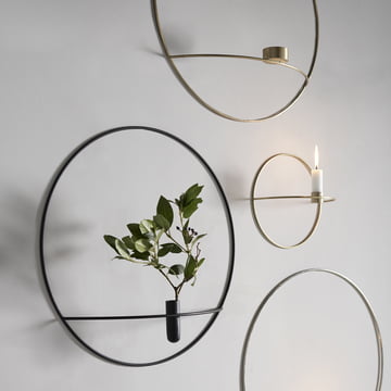 Pov Circle Kerzenhalter, Vase und Teelichthalter von Menu
