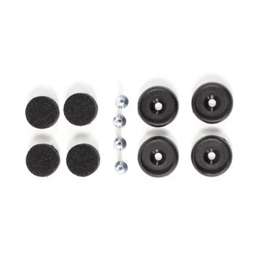 Vitra-Filzgleiter-DSW-DAW-schwarz-schwarz