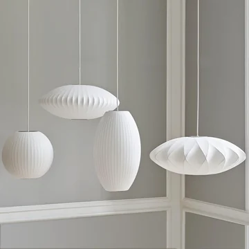 Nelson Saucer Crisscross Bubble Pendelleuchte von HAY in verschiedenen Formen