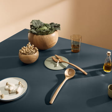 Menageri Schalen und Salatbesteck von Kay Bojesen