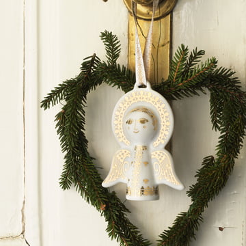 Christbaumanhänger Engel von Bjørn Wiinblad in gold