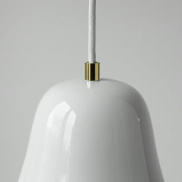 Fabella Pendelleuchte von Caussa in weiß