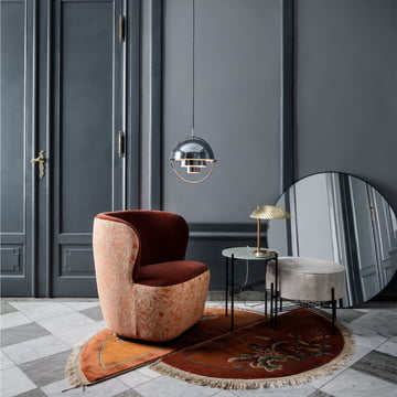 Multi-Lite Pendelleuchte S von Gubi in Chrom