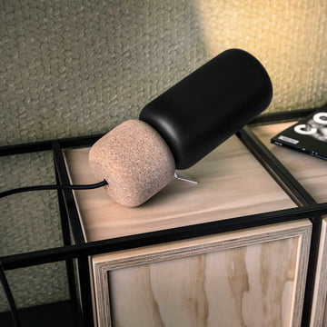 Pila LED Pendelleuchte von Estiluz in schwarz