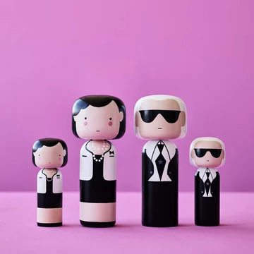 Sketch Inc. Holzfiguren Coco und Karl von Lucie Kaas