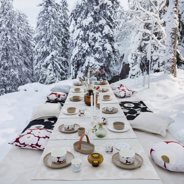 Die Winter 2020 Kollektion von Marimekko im weißen Winter-Wunderland