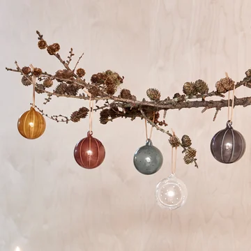 Natale Christbaumkugel aus Glas von OYOY