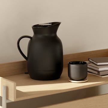 Stelton - Amphora Wasserkocher, 1.2l, soft schwarz