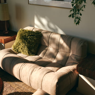 HKliving - Lazy Lounge Sofa, 2-Sitzer, lodge