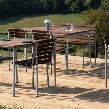 HAY - Traverse Kollektion, aluminium / Esche geölt