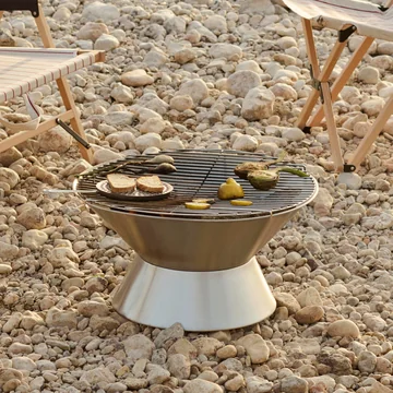 HAY - Outdoor Market Feuerstelle, edelstahl