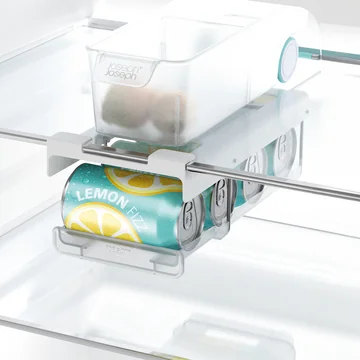 Joseph Joseph - FridgeStore Kühlschrank-Unterregalhalter für Dosen, weiß