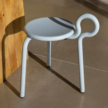 &klevering - Lasso Hocker, ice blue
