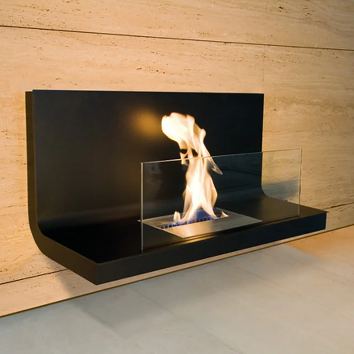 Wall Flame Kamin von Radius Design