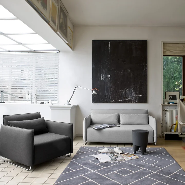 Cord Schlafsofa und Schlafsessel von Softline