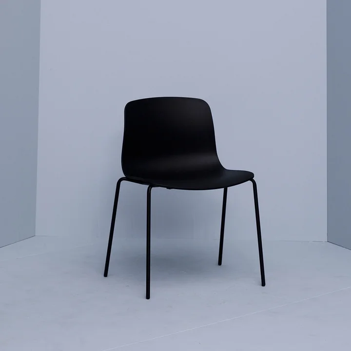 HAY - About A Chair AAC 16, Aluminium schwarz / schwarz
