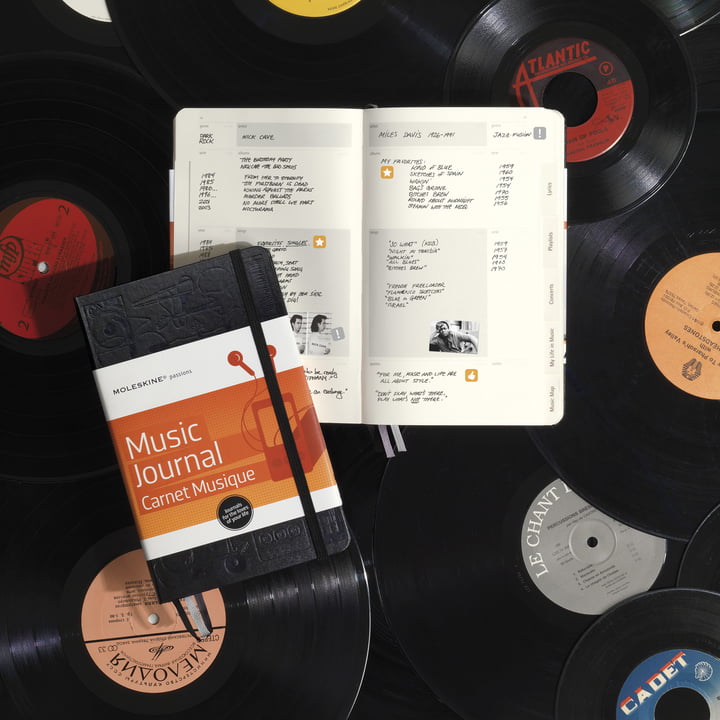 Moleskine - Passion Journal, Musik