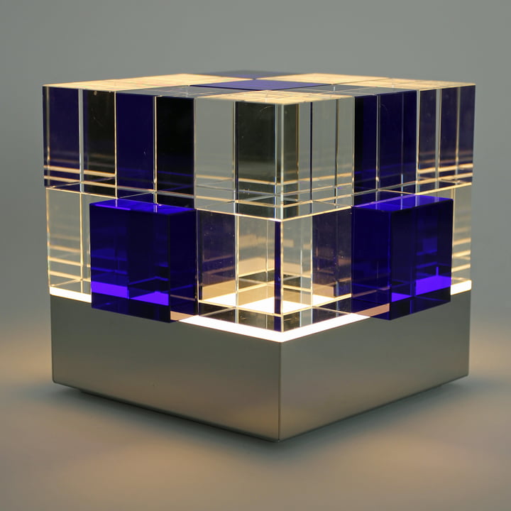 Tecnolumen - Cube Light, klar, blau