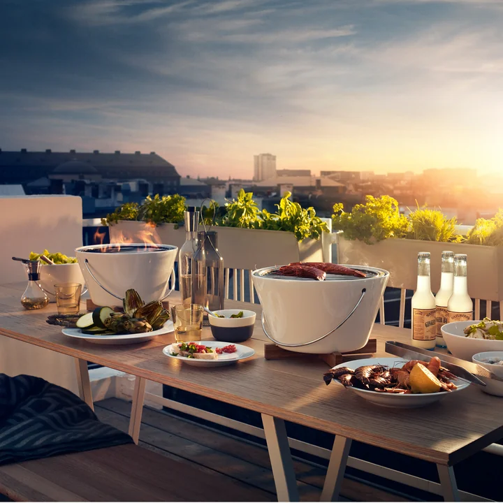 Eva Solo - Tischgrill, weiß