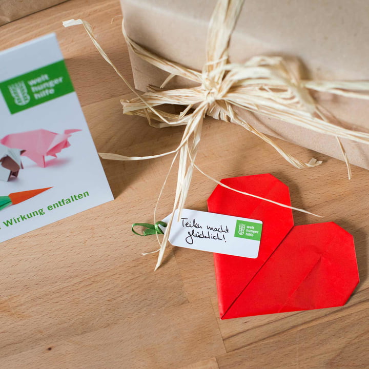 Spende Welthungerhilfe: Ein Herz