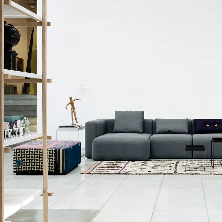 HAY - Tray Table und Mags Soft Sofa