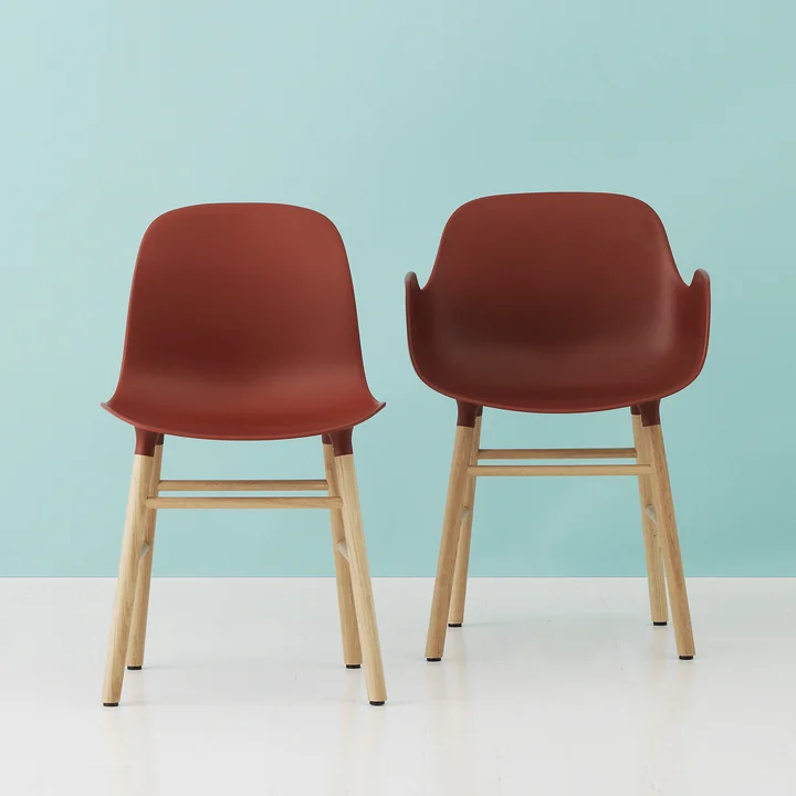 Form Armchair von Normann Copenhagen in Rot