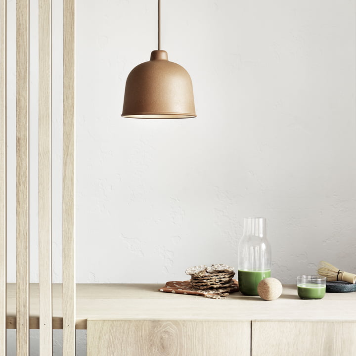 Muuto - Grain Pendelleuchte, natur