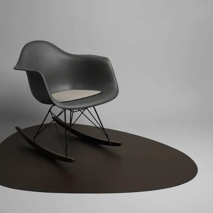 Bodenmatte Curve XXXXL von Lind DNA in Bull schwarz