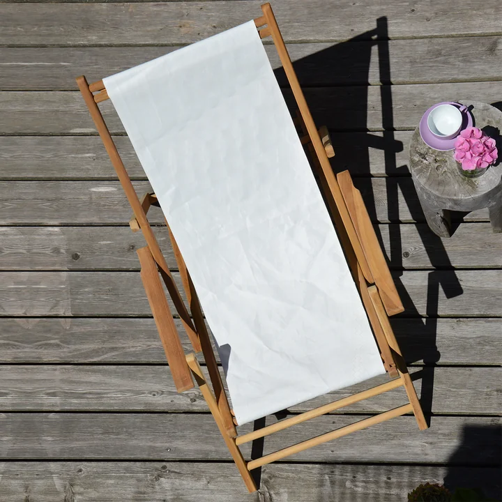 Deckchair Teakholz von Jan Kurtz