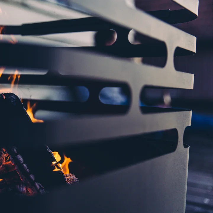 Lücken im Cube Feuerkorb von Höfats