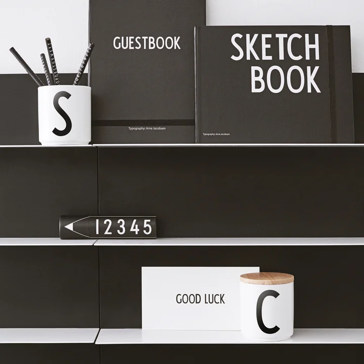 Design Letters - Black Paper Regal A2