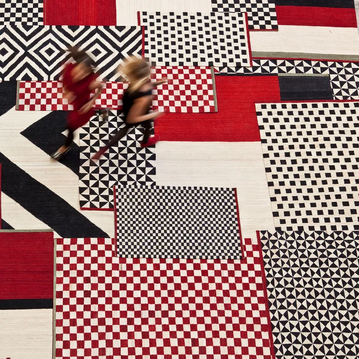 Mélange Teppiche Pattern, Colour und Zoom