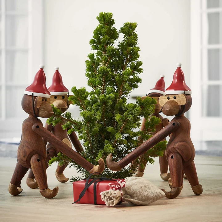 Weihnachtliche Stimmung mit Holzspielzeug von Kay Bojesen