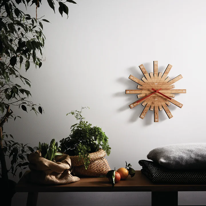 Raggiante Wanduhr von Alessi