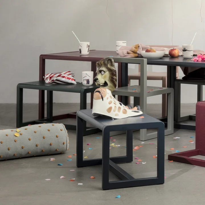 Little Architect Bank, Stuhl und Tisch von Ferm Living
