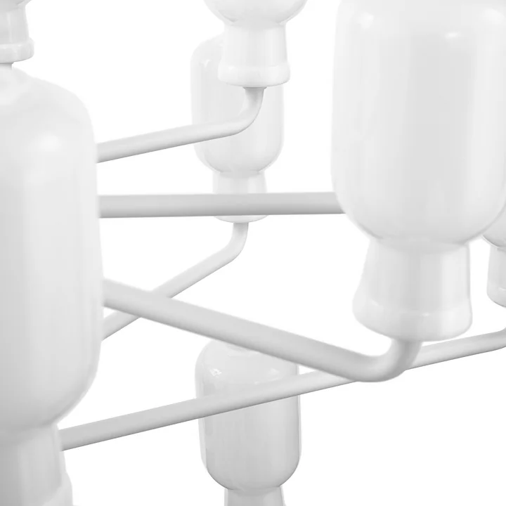 Amp Kronleuchter von Normann Copenhagen in Weiß