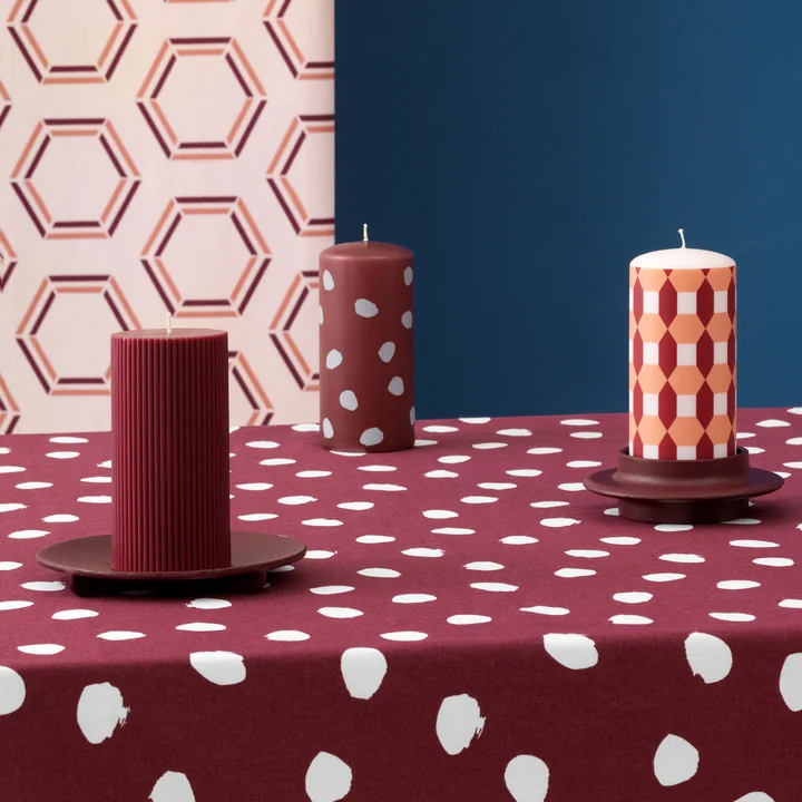 Die Normann Copenhagen - Blockkerze in Kombination