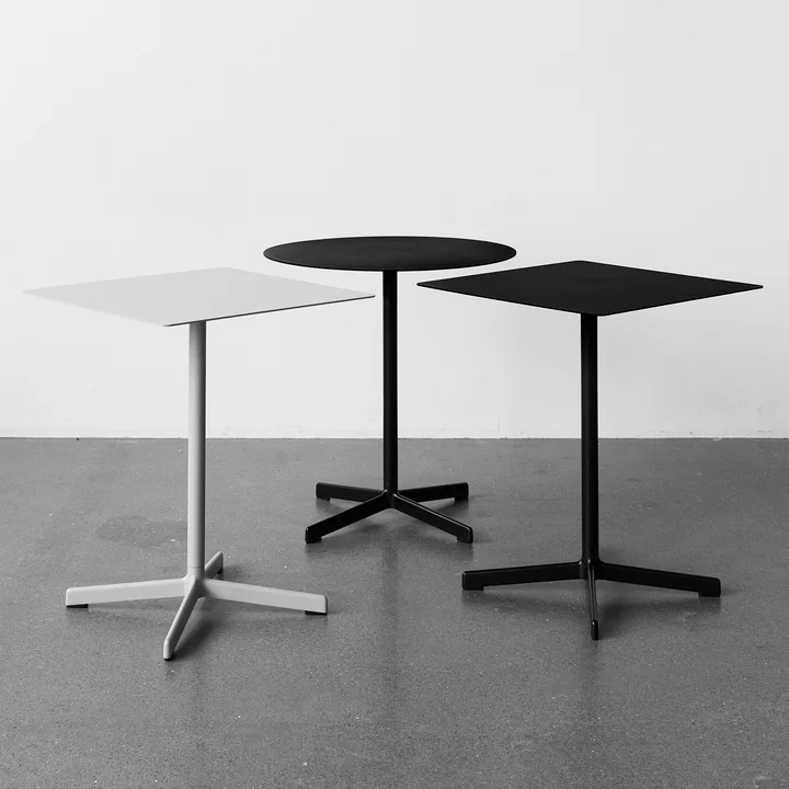 Neu Tisch von HAY in rund und quadratisch