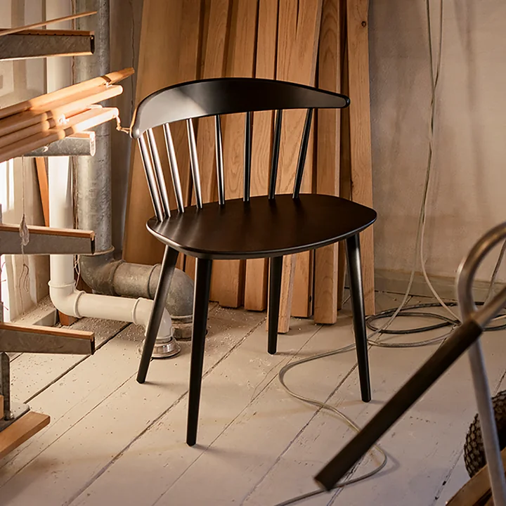J104 Chair von HAY in schwarz