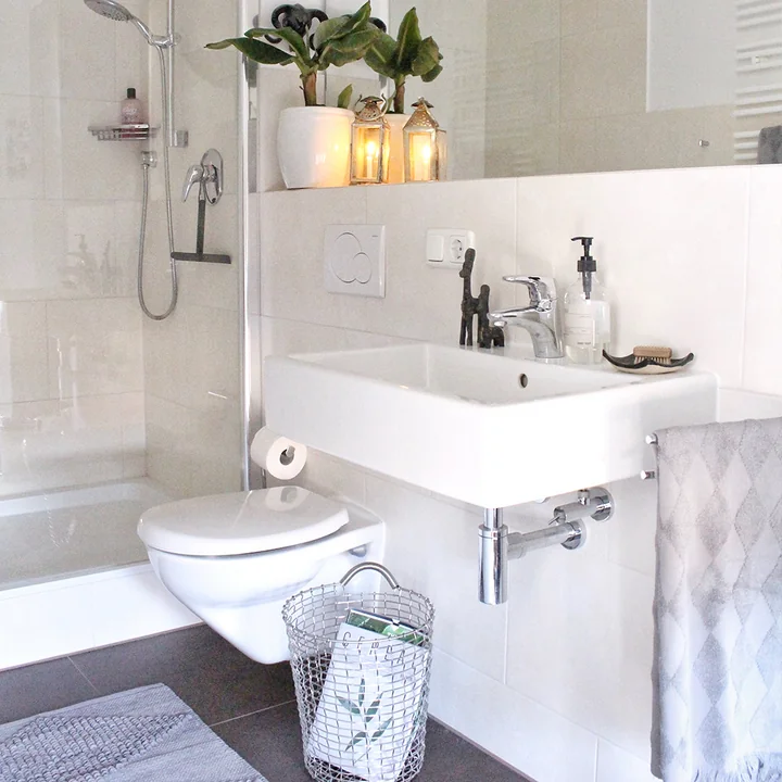 Handgemachte Badezimmer-Deko