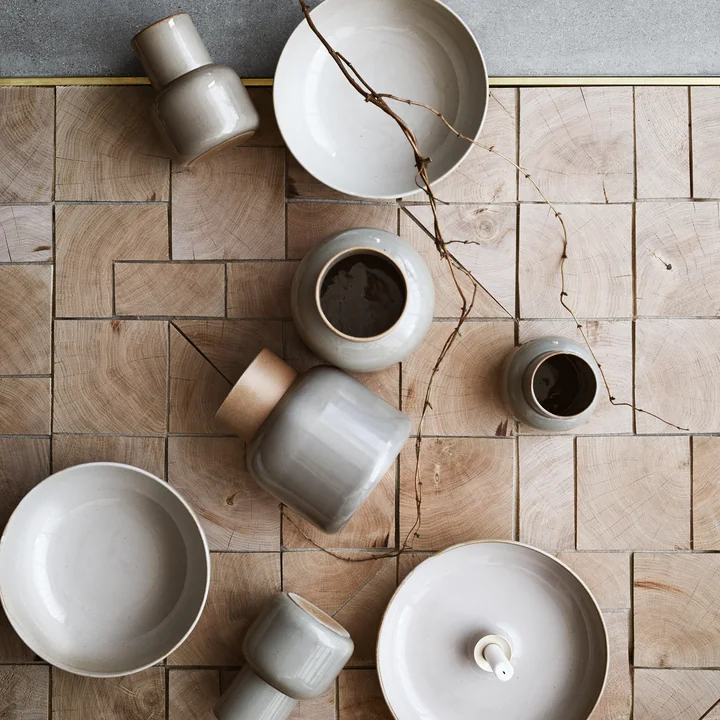 Die Fritz Hansen - Jar Vase, klein und groß