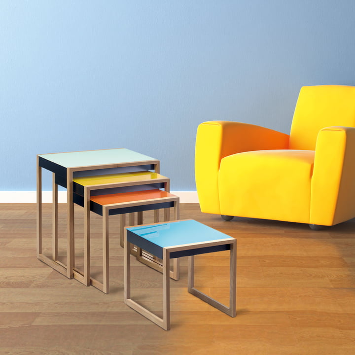 Nesting Tables von Josef Albers connox.at