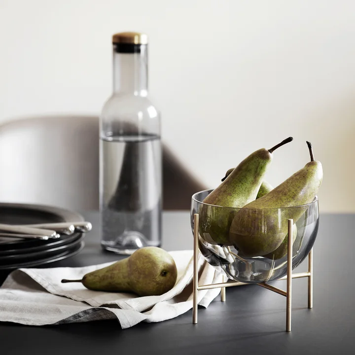 Échasse Schale S von Audo in smoke